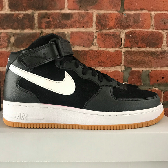 air force 1 mid gum sole
